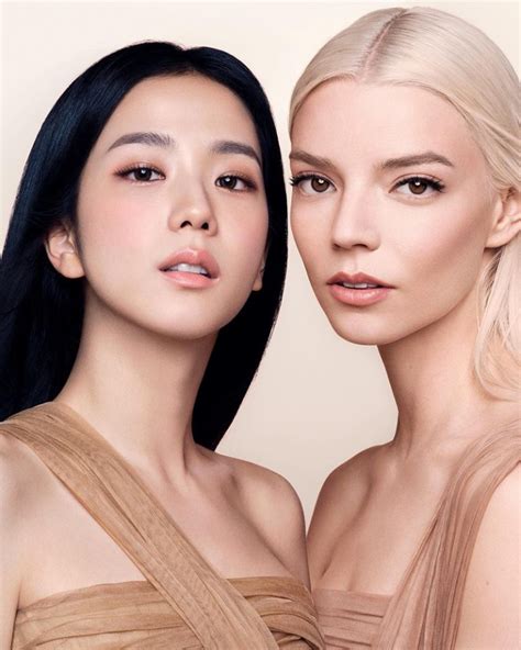 67 shades of dior campaign|Jisoo, Anya & Yara Shine in Dior Forever Skin Glow .